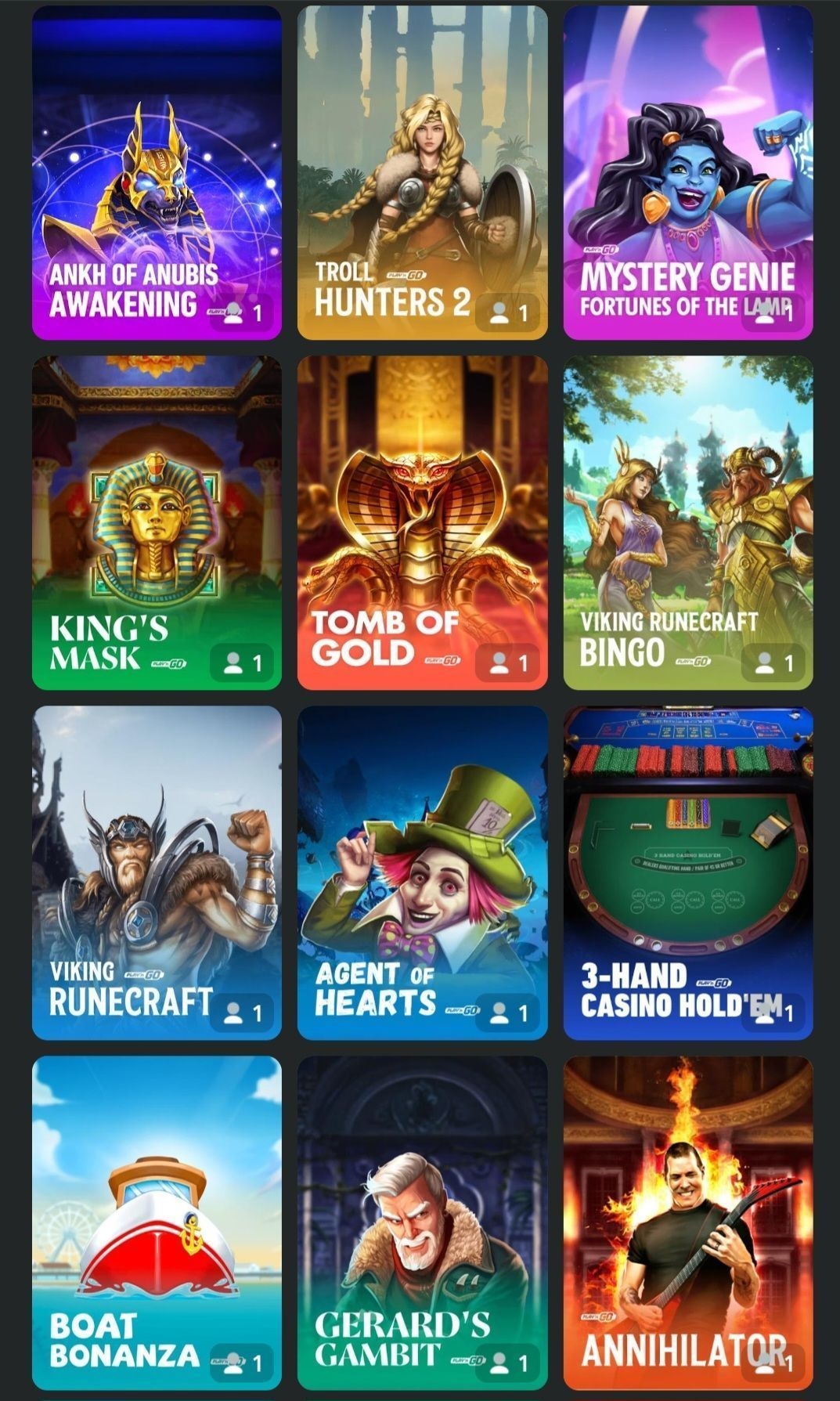 Boomerang-bet game